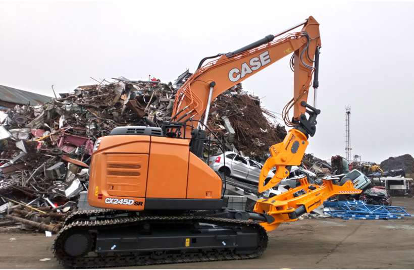 Case CX245DSR Excavator