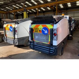 2013 JOHNSTON CX201 ROAD SWEEPER in Compact Sweepers full