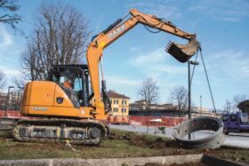 Case CX80C Midi Excavator full