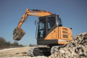 Case CX85D Midi Excavator full