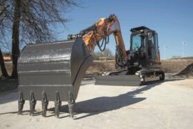 Case CX90D Midi Excavator full