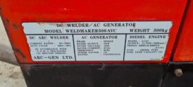 ArcGen Weldmaker 300AVC Welder Generator full