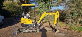 Sany SY16C Mini Digger full