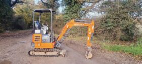 Hitachi ZX19U Mini Digger full