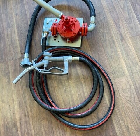 NEW WESTERN GLOBAL Manual Fuel Pumps c/w Hose & nozzle (due in soon)