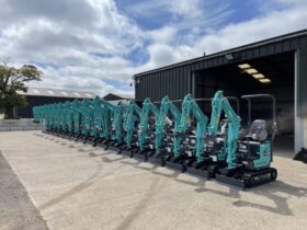 NEW Kobelco Mini Excavators full