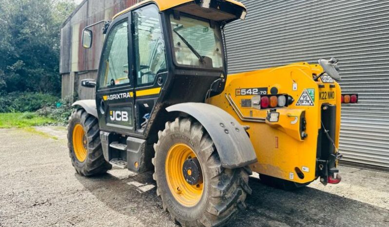 2022 JCB 542-70 Agri Extra Telehandler full