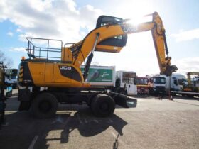 REF: 25 – 2014 JCB JS160W Wheeled excavator with high rise cab For Sale full