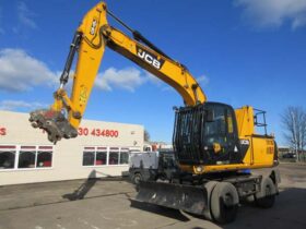 REF: 25 – 2014 JCB JS160W Wheeled excavator with high rise cab For Sale full