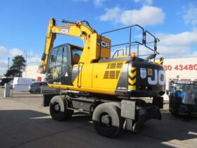 REF: 25 – 2014 JCB JS160W Wheeled excavator with high rise cab For Sale full