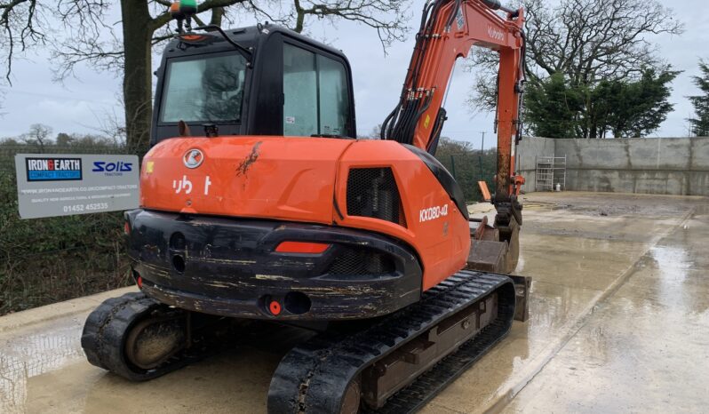 2017 Kubota KX080-4 (U510) full