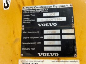 Volvo L180E Wheeled Loader full