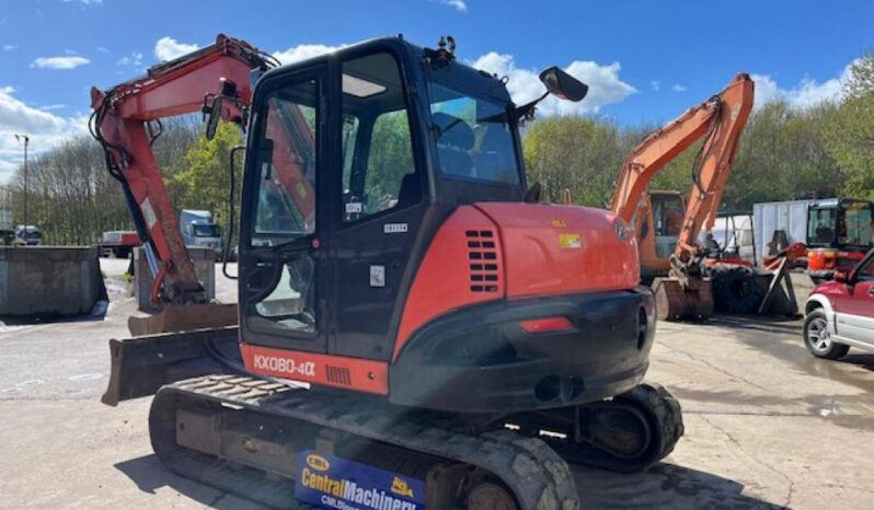 2017 Kubota KX080-4 Excavator 4 Ton  to 9 Ton for Sale full