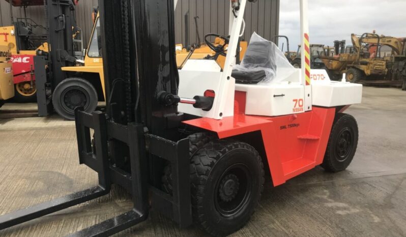 Nissan FD 70 7.5 ton diesel forklift full