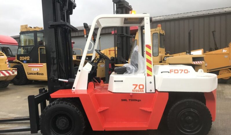 Nissan FD 70 7.5 ton diesel forklift full