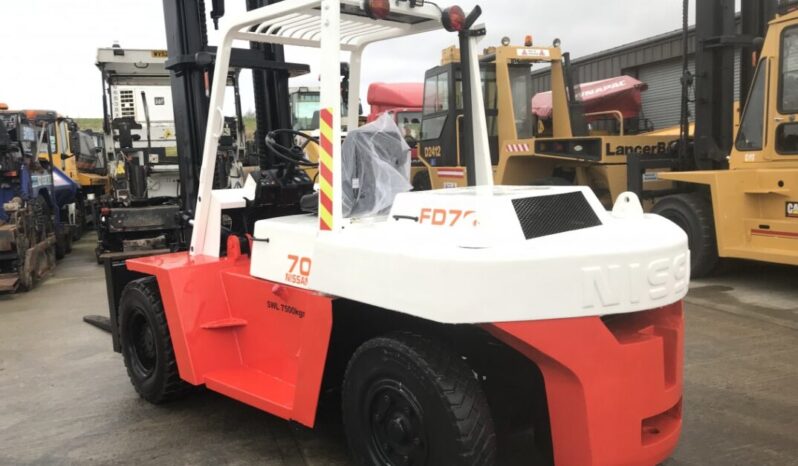 Nissan FD 70 7.5 ton diesel forklift full