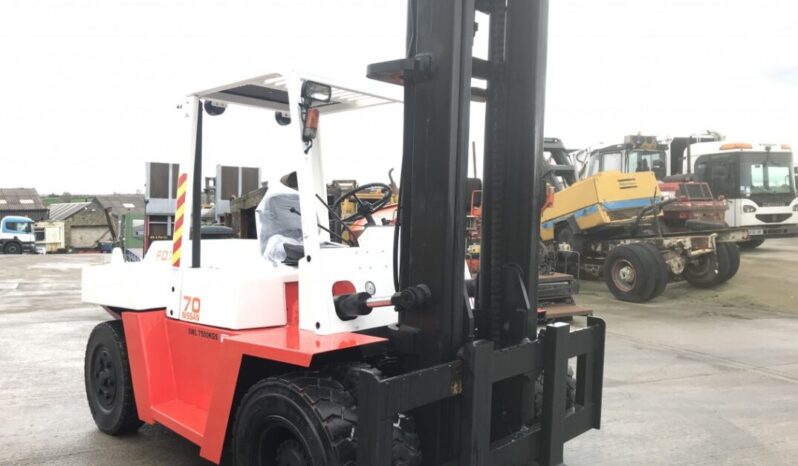 Nissan FD 70 7.5 ton diesel forklift full