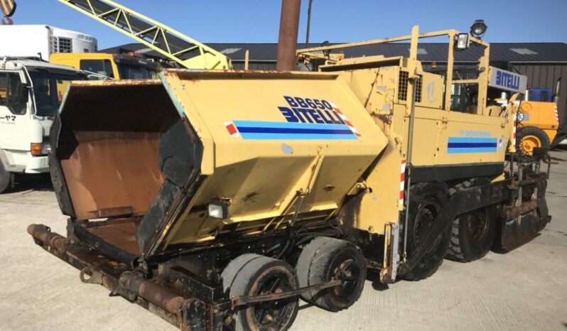 Bitelli BB670 asphalt Tarmac Paver