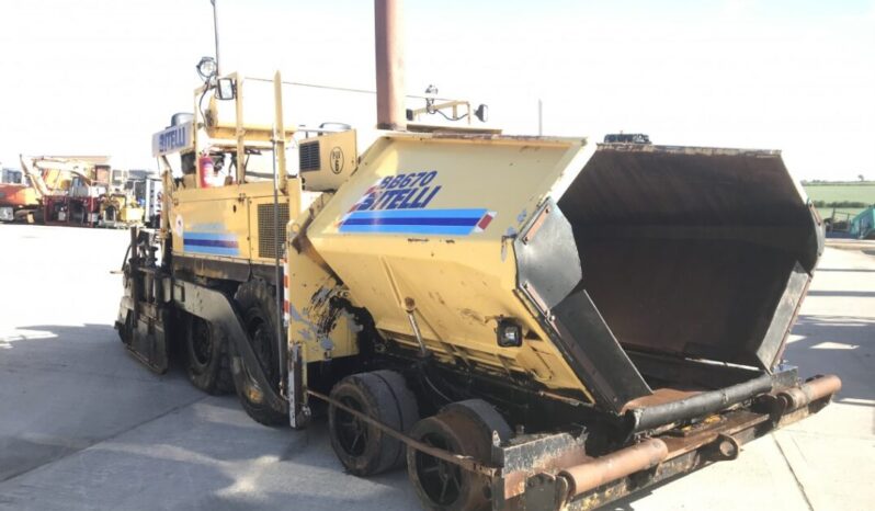 Bitelli BB670 asphalt Tarmac Paver full