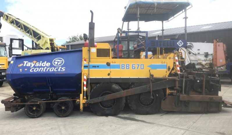 Bitelli BB670 Asphalt Paver full