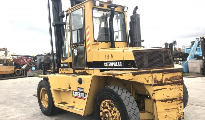 CAT V200 C diesel 10 ton forklift full