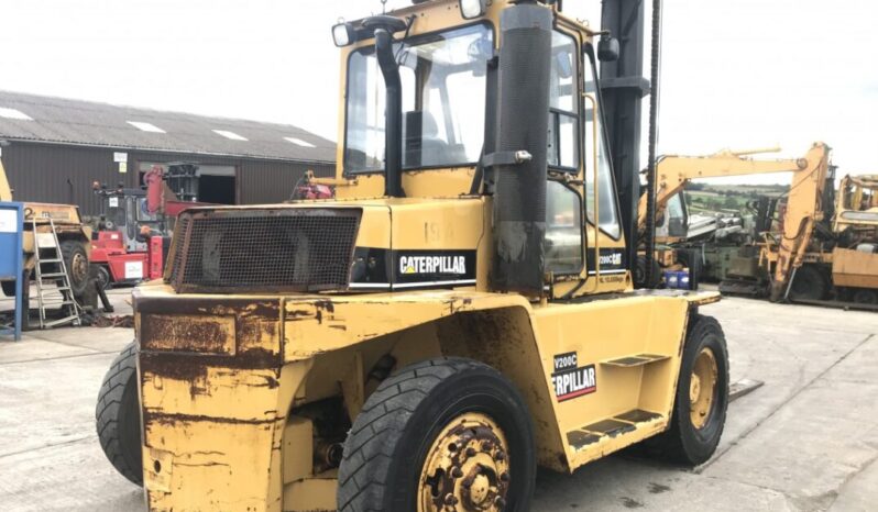 CAT V200 C diesel 10 ton forklift full