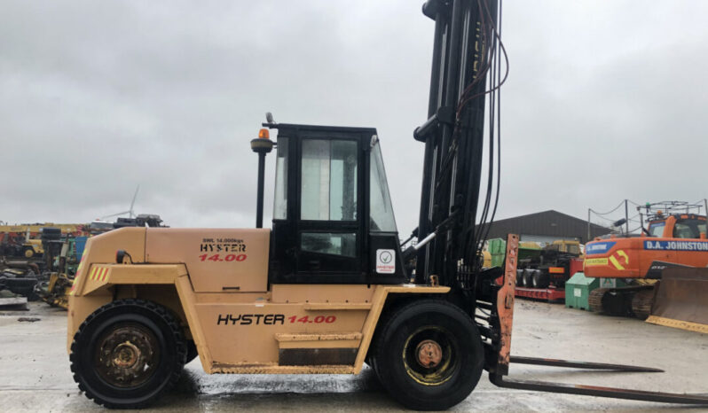 Hyster H14.00XL diesel forklift full