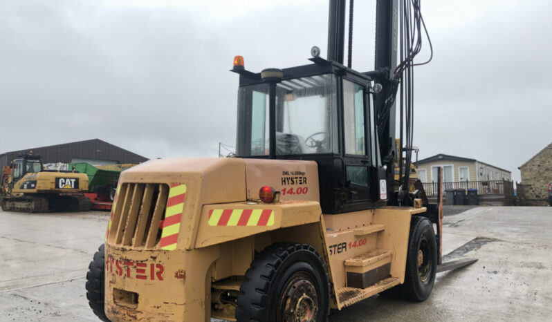 Hyster H14.00XL diesel forklift full