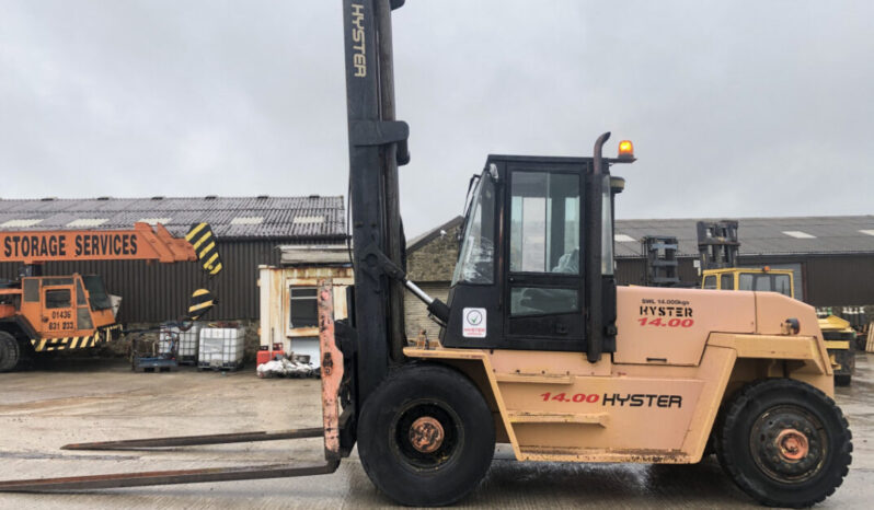 Hyster H14.00XL diesel forklift full