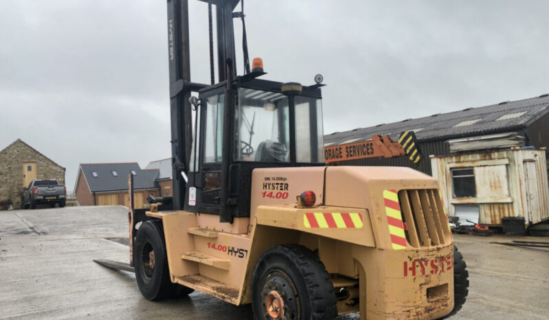 Hyster H14.00XL diesel forklift full