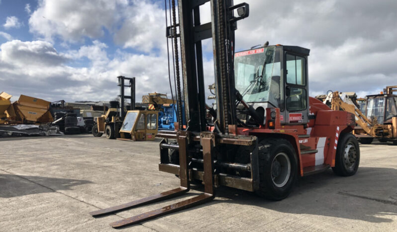 Kalmar DC 10-600 10.6 Ton Diesel Forklift | Volvo Engine | Hyd Fork Positioners full