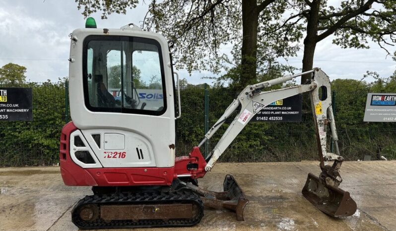 2016 Takeuchi TB216 (U170) full