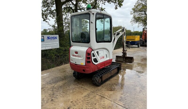 2016 Takeuchi TB216 (U170) full