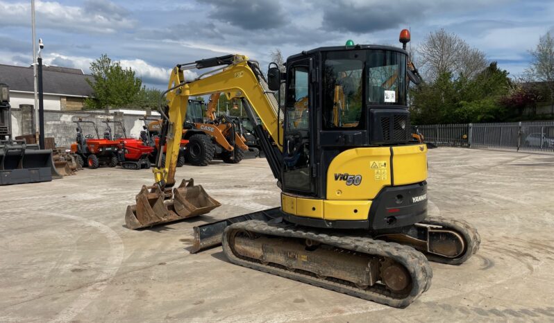 2017 Yanmar Vio50-6A Mini Excavator full