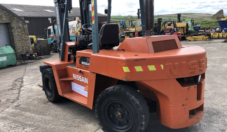 Nissan FD70 7Ton Diesel Forklift full