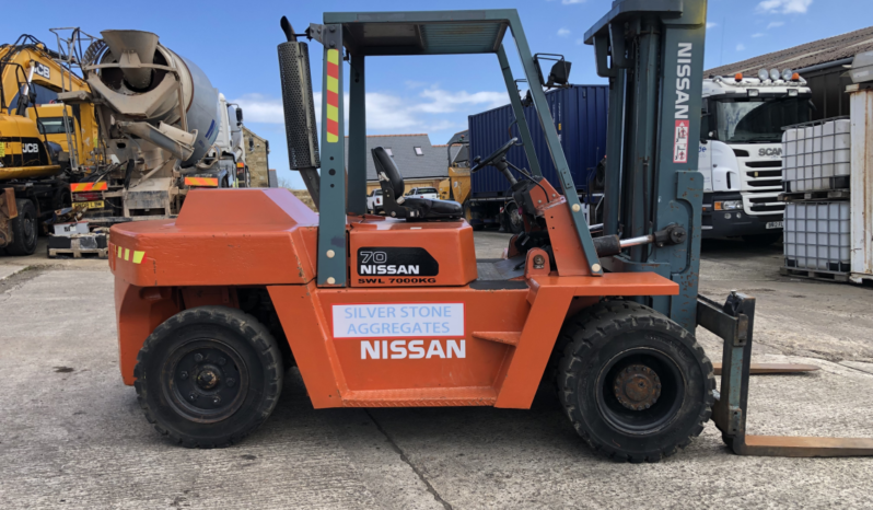 Nissan FD70 7Ton Diesel Forklift full