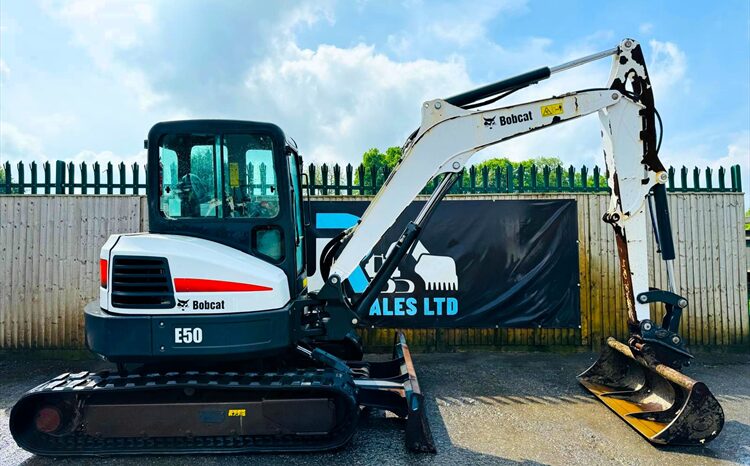 2014 Bobcat E50 Excavator full