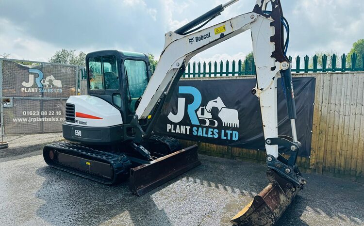 2014 Bobcat E50 Excavator full