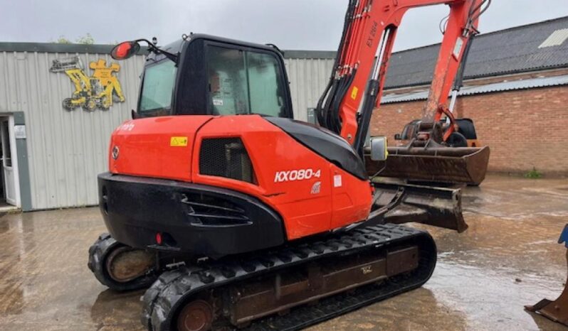 2015 Kubota KX080-4 Excavator 4 Ton  to 9 Ton for Sale full