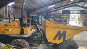 6T Dumper Mecalac/Terex TA6 2018 (Straight Tip) Low hours full