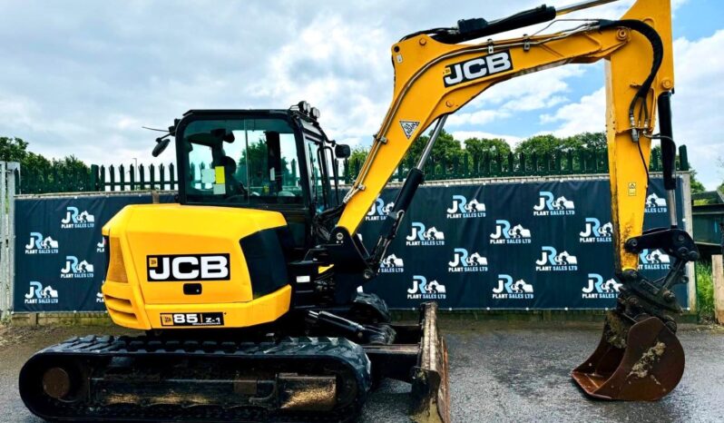 2017 JCB 85z Excavator full