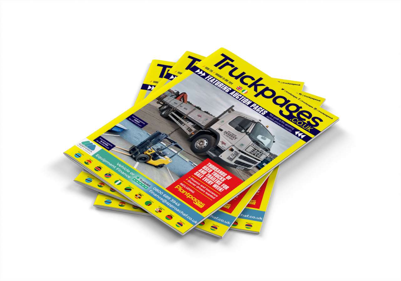 Truck and Plant Pages Magazine issue 225 front Covers