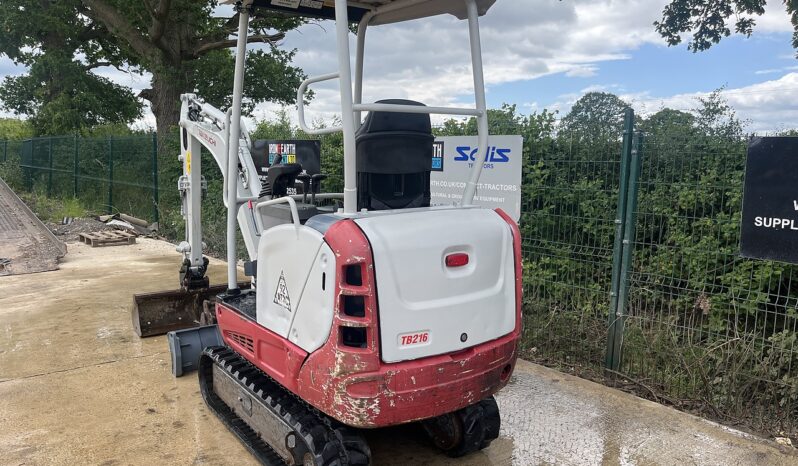 2018 2018 – Takeuchi TB216 (U629) full