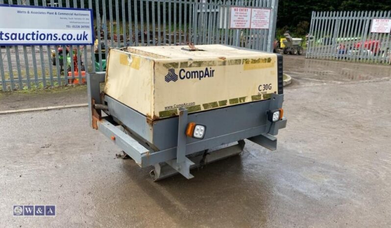 COMPAIR C30 skid mounted compressor For Auction on: 2024-07-13 For Auction on 2024-07-13