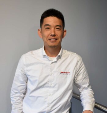 Daisuke Yanagisawa Managing Director Takeuchi