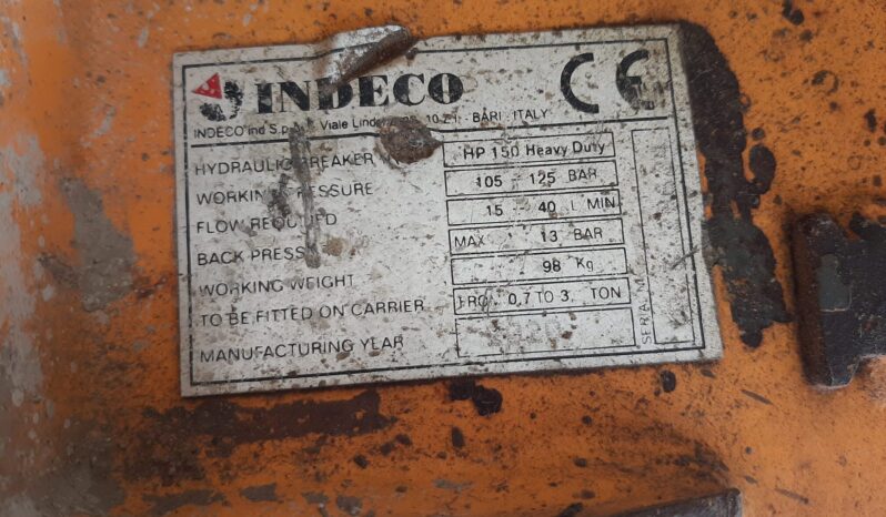 Indeco HP150 Breaker/ Pecker 2020 0.8-1.5t full