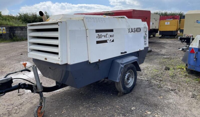 2015 ATLAS COPCO XAS 186 Stage 3b S-NO 376313  £18000 full