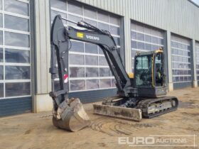 2018 Volvo ECR88D 6 Ton+ Excavators For Auction: Leeds, GB, 31st July & 1st, 2nd, 3rd August 2024