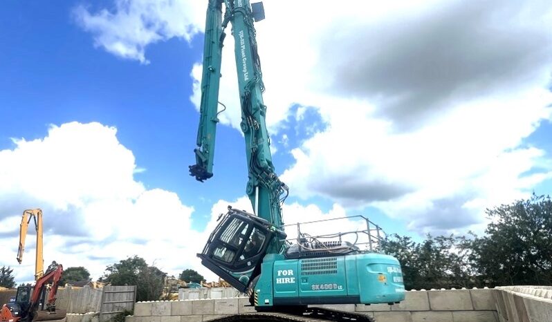 Kobelco SK400DLC-10 26m High Reach Demolition Excavator full