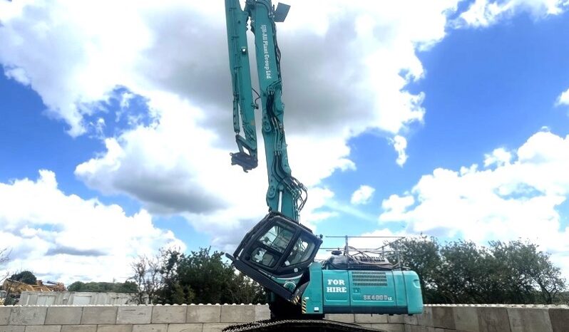 Kobelco SK400DLC-10 26m High Reach Demolition Excavator full